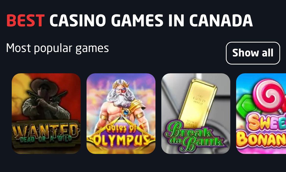 Casino games in Canada